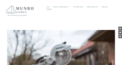 Desktop Screenshot of munrohomes.com